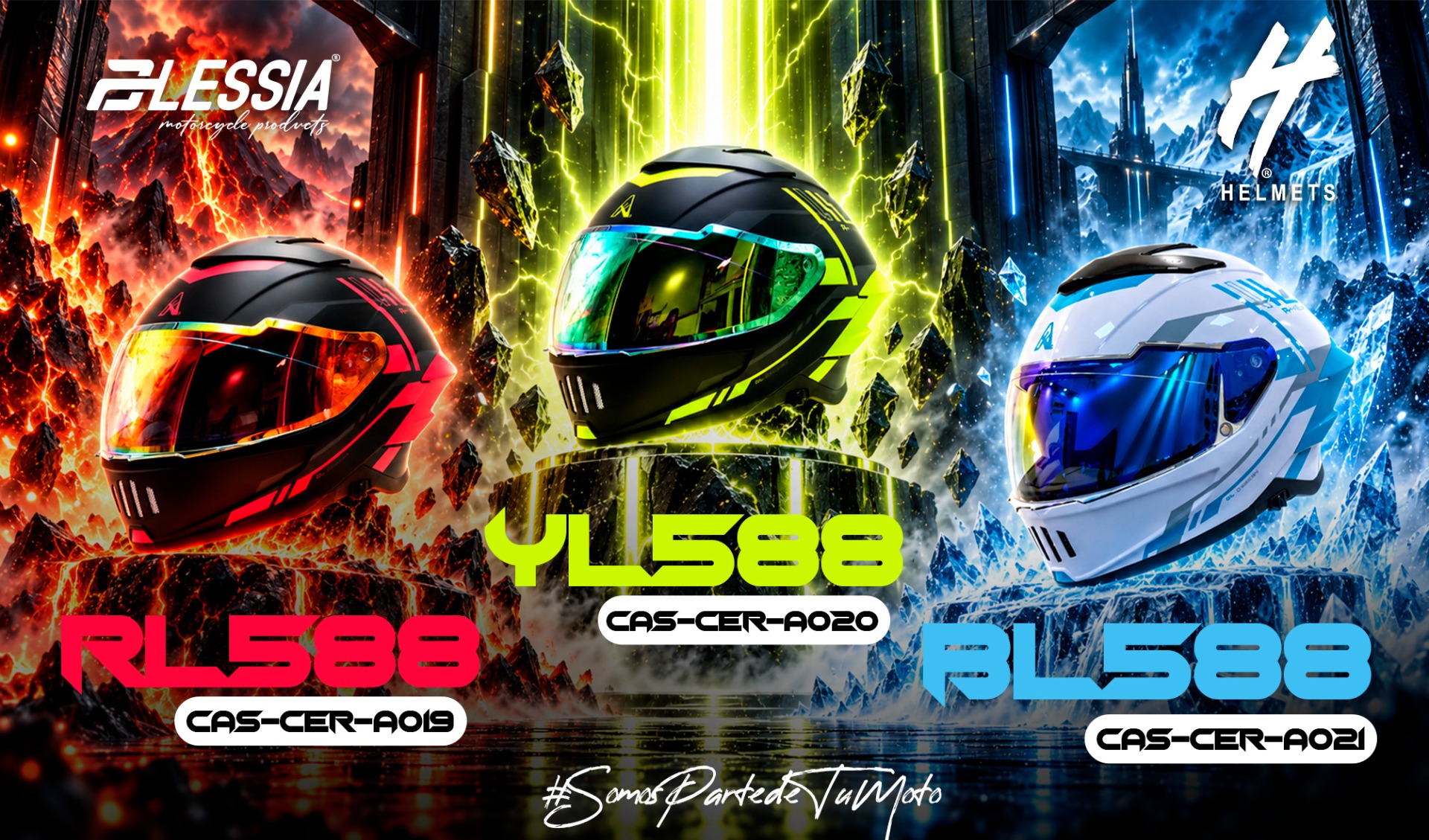 Cascos Nuevos