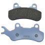 BALATAS DE FRENO TRASERO ALTO DESEMPEÑO Y DURABILIDAD COMPUESTA DE CERAMICA / BAF-108