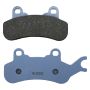 BALATAS DE FRENO DELANTERO ALTO DESEMPEÑO Y DURABILIDAD COMPUESTA DE CERAMICA / BAF-109