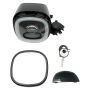 FARO PRINCIPAL 48 Vcc NEGRO  C/JUEGO DE LLAVES PARA VELOCIPEDO ELECTRICO / EFAR-E002NE