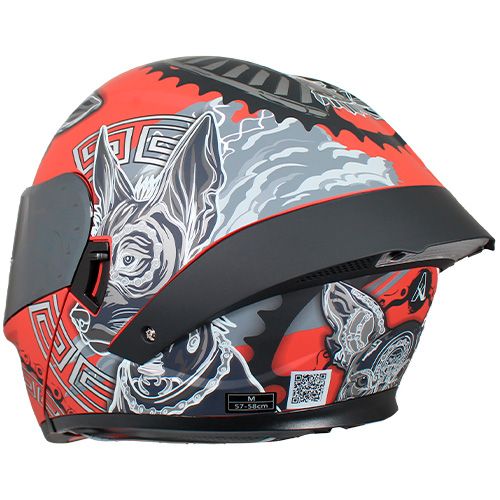 TIC XOLOT ROJO/NEGRO TALLA M MATE