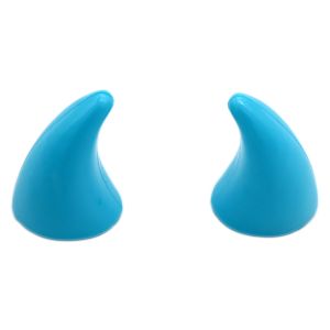 POWER  -  CUERNOS DE PLASTICO DE COLOR AZUL / ACC-004AZ