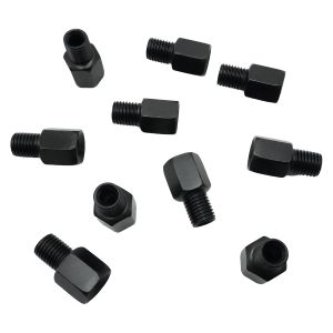 JUEGO DE ADAPTADORES PARA ESPEJO DE CUERDA DERECHA 10 MM A 8 MM / AES-004