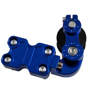 AJUSTADOR DE CADENA ALUMINIO AZUL ATV / AJC-027AZ