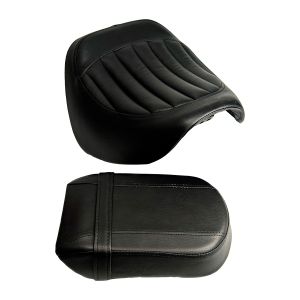 ASIENTO DELANTERO Y TRASERO NEGRO / ASI-076