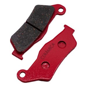 BALATAS DE FRENO DELANTERA ALTO DESEMPEÑO Y DURABILIDAD COMPUESTO DE CERAMICA / BAF-082