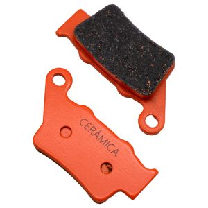 BALATAS DE FRENO TRASERO ALTO DESEMPEÑO Y DURABILIDAD COMPUESTO DE CERAMICA / BAF-085