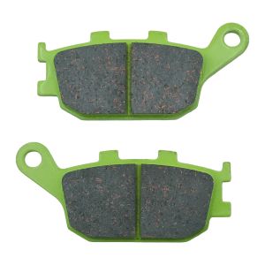 BALATAS DE FRENO TRASERO VERDE ALTO DESEMPEÑO Y DURABILIDAD COMPUESTO DE CERAMICA / BAF-097
