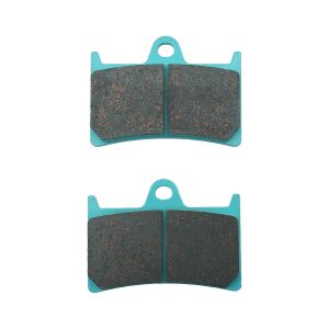 BALATAS DE FRENO DELANTERA TURQUESA  ALTO DESEMPEÑO Y DURABILIDAD COMPUESTO DE CERAMICA / BAF-098