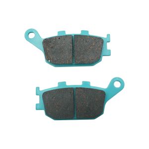 BALATAS DE FRENO TRASERO  TURQUESA ALTO DESEMPEÑO Y DURABILIDAD COMPUESTO DE CERAMICA / BAF-099