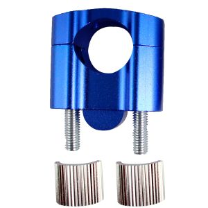 BASE DE MANUBRIO ALUMINIO AZUL / BAS-A001AZ