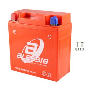 BATERIA GEL 12N5-4B (POSITIVO A LA IZQ) 1 de Altura 13 cm/ Base 12.6 cm / BAT-ALE-011