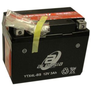 ESPECIAL  -  BATERIA ACIDO YTX4L-BS (POSITIVO A LA DER) 1 DE 8.7 CM ALTURA/ 11.4 CM BASE / 7CM ANCHO / BAT-MGM-15