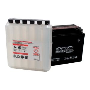 ESPECIAL  -  BATERIA ACIDO YTX12-BS LIBRE MANTENIMIENTO 12VCC / 10AH LAR: 150MM / ALT: 130MM / ANC: 87MM / BAT-R003