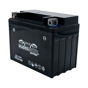 SHOP 25  -  BATERIA YTX12-BS GEL 12VCC / 10AH LAR: 150MM / ALT: 120MM / ANC: 87MM / BAT-R006