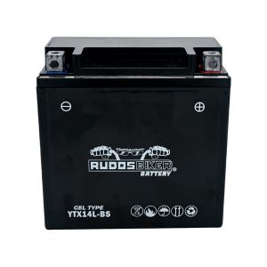 BATERIA YTX14L-BS GEL 12VCC / 12 AH LAR: 150MM / ALT: 145MM / ANC:87MM / BAT-R007