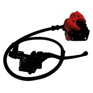 "POWER  -  BOMBA DE FRENO CON PALANCA, MICROCHIP, MANGUERA Y CALIPER CON BALATAS" / BOF-001