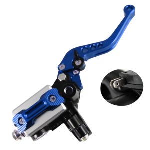 BOMBA DE FRENO CON MANIJA ALUMINIO AJUSTABLE 6 POSICIONES AZUL / BOF-A024AZ