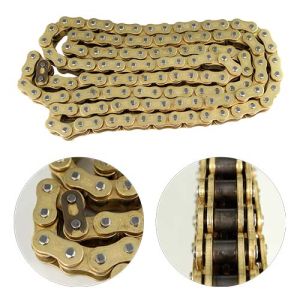 SHOP 25  -  CADENA 530H X 126 GOLD REFORZADA CON ORING / CAD-011HO