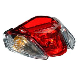 CALAVERA TRASERA LED MICA ROJA/BLANCA 12 Vcc / CAL-020