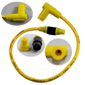 CAPUCHON CABLE DE BUJIA RACING AMARILLO 556 mm / CAP-005A