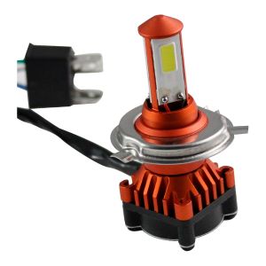 FOCO LED ALUMINIO H4 CON VENTILADOR 12 VCC / FOC-LED-22