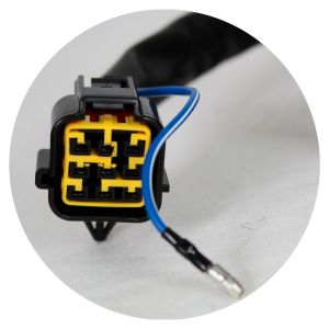 FOCO LED ALUMINIO H4 CON VENTILADOR 12 VCC / FOC-LED-22