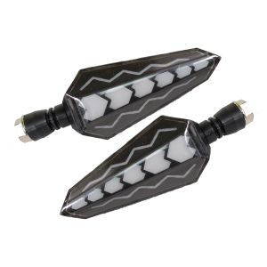 ESPECIAL  -  DIRECCIONALES PAGODA LUZ AMARILLA / AZUL 12VCC / DIR-197