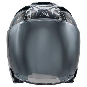 CASCO PARA MOTOCICLISTA 3/4 RACING SILVER A-HELMET® CERTIFICADO DOT / CAS-3/4-A003-S