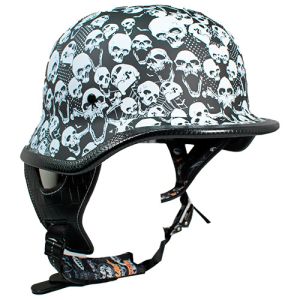 CASCO 3/4 DARK POISON CERTIFICADO DOT RUDOSBIKER / CAS-3/4-R004-XL