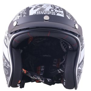 (CANCELADO) CASCO 3/4 LETS RIDE DOT RUDOS BIKER / CAS-3/4-R008-XL