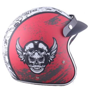 (CANCELADO) CASCO 3/4 RUDO VINTAGE DOT RUDOS BIKER / CAS-3/4-R011-XL