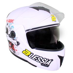 (CANCELADO) CASCO ABATIBLE CON MICA TRANSPARENTE / CAS-ABA-119L