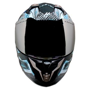 LOTE - CASCO ABATIBLE HALF CERTIFICADO DOT DOBLE VISOR LENTE HUMO / CAS-ABA-124XL