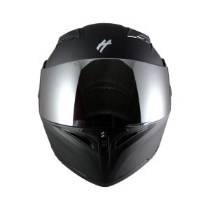 CASCO ABATIBLE HALF CERTIFICADO DOT C/LUZ TRASERA RECARGABLE Y DOBLE VISOR MICA ESPEJO / CAS-ABA-89M