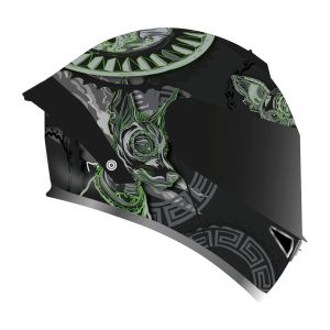 CASCO PARA MOTOCICLISTA ABATIBLE A-HELMET CERTIFICADO XOLOT NEGRO ECE-22.06 (PinLock) / CAS-ABA-A016-L