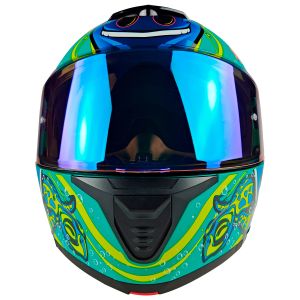 SHOP 25  -  CASCO PARA MOTOCICLISTA ABATIBLE CANCUN BEACH A-HELMET® CERTIFICADO DOT / CAS-ABA-A021-XL