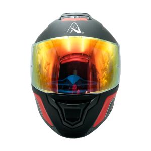 CASCO PARA MOTOCICLISTA  ABATIBLE  INFERNO-X  A-HELMET CERTIFICADO DOT / CAS-ABA-A027-XL