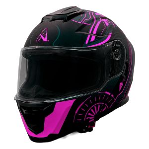CASCO PARA MOTOCICLISTA ABATIBLE APEX V2 A-HELMET CERTIFICADO DOT / CAS-ABA-A035-S