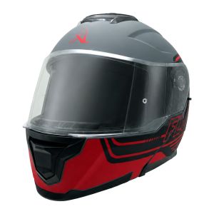 CASCO PARA MOTOCICLISTA  ABATIBLE AIR FLOW V3  A-HELMET CERTIFICADO DOT / CAS-ABA-A038-M