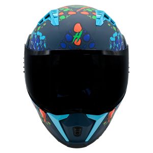 REGALO - CASCO ABATIBLE DRAGO CYAN CERTIFICADO DOT / CAS-ABA-H007-2XL