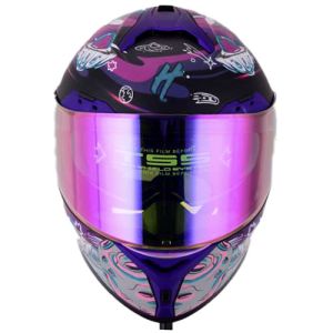 (CANCELADO) CASCO PARA MOTOCICLISTA ABATIBLE HALF CERTIFICADO DOT MATE REVO VISOR LENTE HUMO / CAS-ABA-H026-S