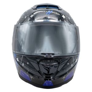 CASCO PARA MOTOCICLISTA ABATIBLE GALATICO HALF® CERTIFICADO ECE-22.06 / CAS-ABA-H048-XL