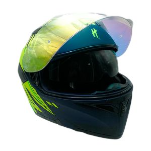 CASCO PARA MOTOCICLISTA ABATIBLE LIGHTNING STRIKE HALF CERTIFICADO DOT / CAS-ABA-H073-M