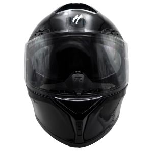 CASCO PARA MOTOCICLISTA  ABATIBLE  HALF  CERTIFICADO DOT  NEGRO BRILLANTE / CAS-ABA-H079-M