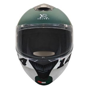 CASCO PARA MOTOCICLISTA ABATIBLE ITALY KR SIN CETIFICACIÓN / CAS-ABA-K017-2XL