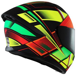 CASCO CERRADO HALF CERTIFICADO DOT DOBLE VISOR MICA HUMO / CAS-CER-126L