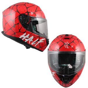 CASCO CERRADO HALF CERTIFICADO DOT SINGLE VISOR / CAS-CER-H002M