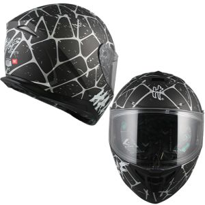 REGALO - CASCO CERRADO HALF CERTIFICADO DOT SINGLE VISOR / CAS-CER-H003M