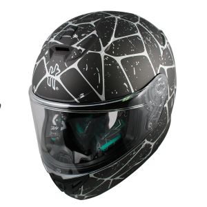 CASCO CERRADO HALF CERTIFICADO DOT SINGLE VISOR / CAS-CER-H003S
